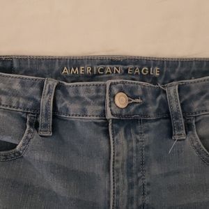 Womens American Eagle Ripped Jeans